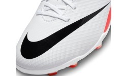 Buty piłkarskie Nike Jr Vapor 15 Club FG/MG dla młodzieży białe DJ5958 600
