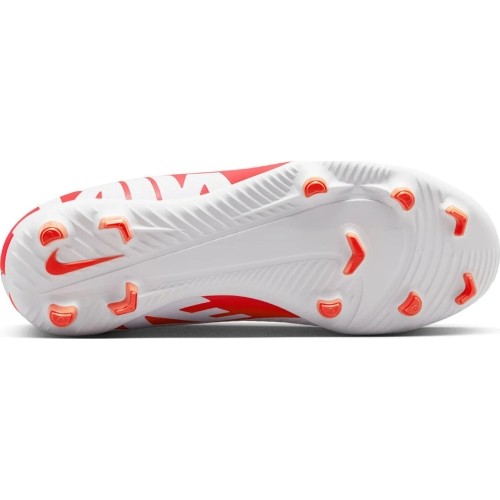 Buty piłkarskie Nike Jr Vapor 15 Club FG/MG dla młodzieży białe DJ5958 600