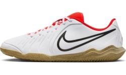 Buty piłkarskie Nike Jr Legend 10 Club IC White Red DV4343 100