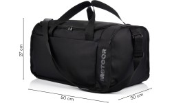 Torba fitness meteor odyn 40 l - Grey || Black