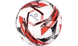 Piłka nożna SPARTAN Club Junior - Czarny/czerwony