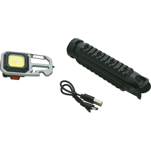 Latarka COB 600lm MULTI TRIPOD ze stojakiem