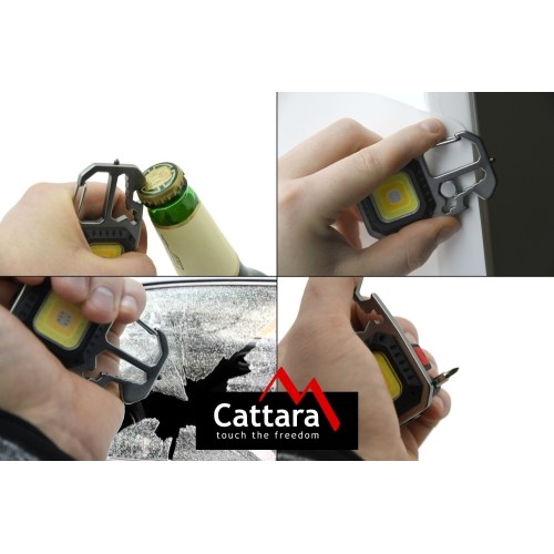 Latarka COB 600lm MULTI TRIPOD ze stojakiem
