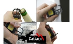 Latarka COB 600lm MULTI TRIPOD ze stojakiem