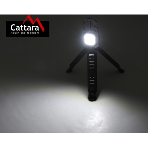 Latarka COB 600lm MULTI TRIPOD ze stojakiem