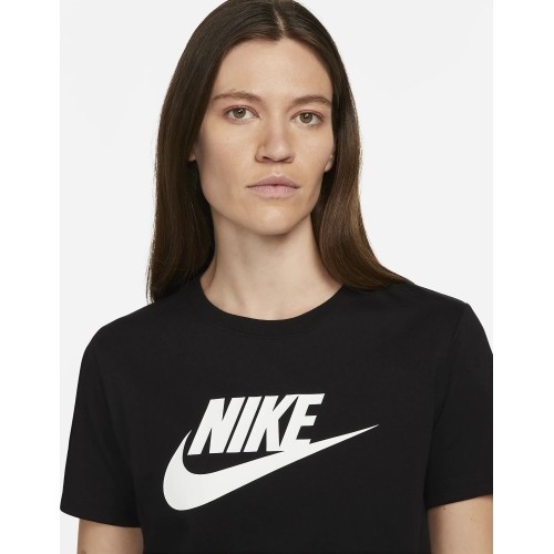 Koszulka damska Nike W NSW Club SS Tee Icn Ftra czarna DX7906 010