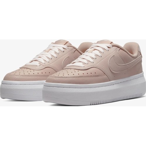 Nike W Court Vision Alta LTR buty damskie, różowo-białe DM0113 600