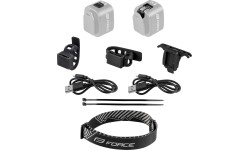 Zestaw lampek FORCE FLEA // 200LM, USB-C