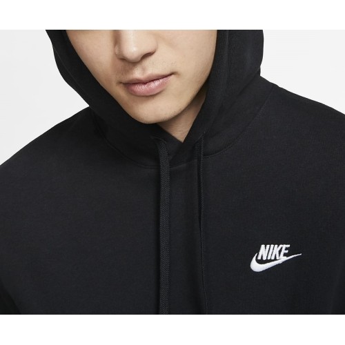 Nike Džemperis Vyrams Nsw Club Hoodie Po Bb Black BV2654 010