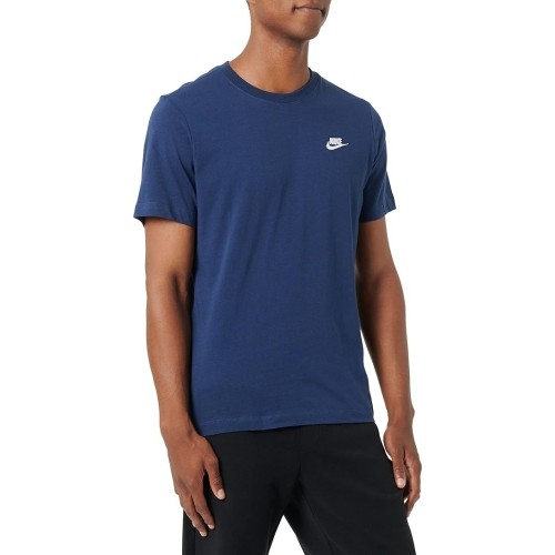 Koszulka męska Nike NSW Club Tee granatowa AR4997 410 M