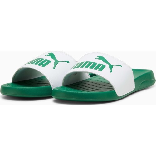 Klapki męskie Puma Popcat 20 Green White 372279 40
