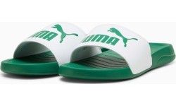 Klapki męskie Puma Popcat 20 Green White 372279 40