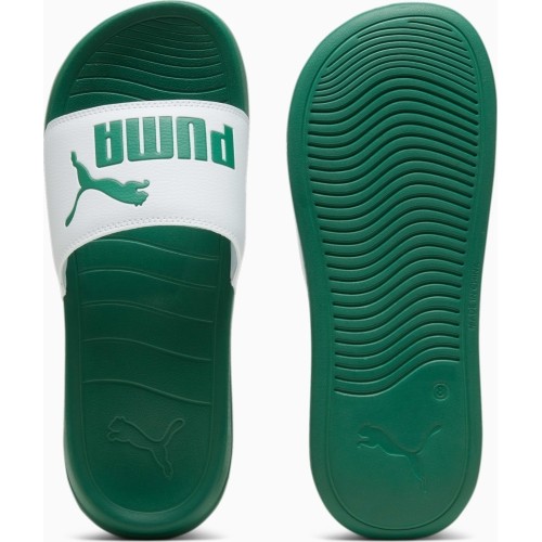 Klapki męskie Puma Popcat 20 Green White 372279 40