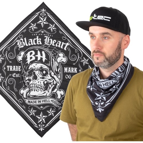 Ocieplacz na szyję W-TEC Black Heart Bandest - Bones