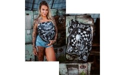 Ocieplacz na szyję W-TEC Black Heart Bandest - Bones