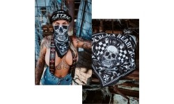 Ocieplacz na szyję W-TEC Black Heart Bandest - Bones