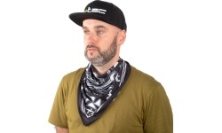 Ocieplacz na szyję W-TEC Black Heart Bandest - Bones