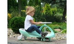 Jeździk grawitacyjny pojazd dla dzieci koła LED zielony ECOTOYS