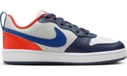 Buty młodzieżowe Nike Court Borough Low Blue Orange DV5456 401