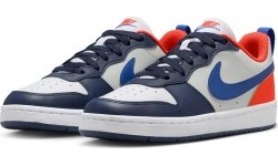 Buty młodzieżowe Nike Court Borough Low Blue Orange DV5456 401
