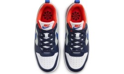 Buty młodzieżowe Nike Court Borough Low Blue Orange DV5456 401