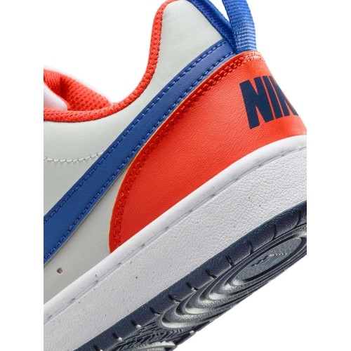 Buty młodzieżowe Nike Court Borough Low Blue Orange DV5456 401