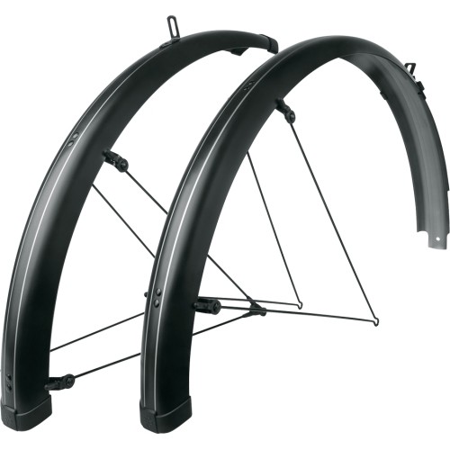 Zestaw błotników SKS Bluemels Stripes 28" / 65mm (czarne)