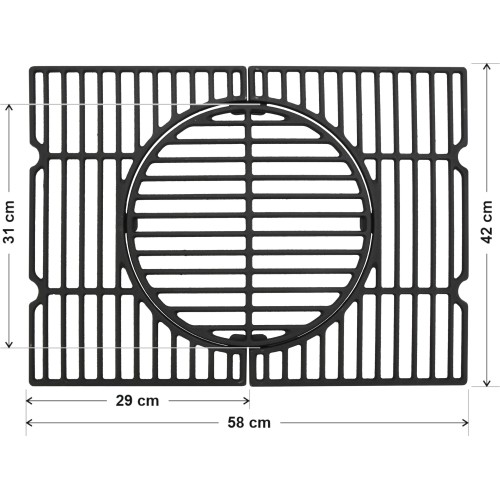 Żeliwny ruszt do grilla (do grilla ROYAL CLASSIC 13040)