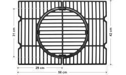 Żeliwny ruszt do grilla (do grilla ROYAL CLASSIC 13040)