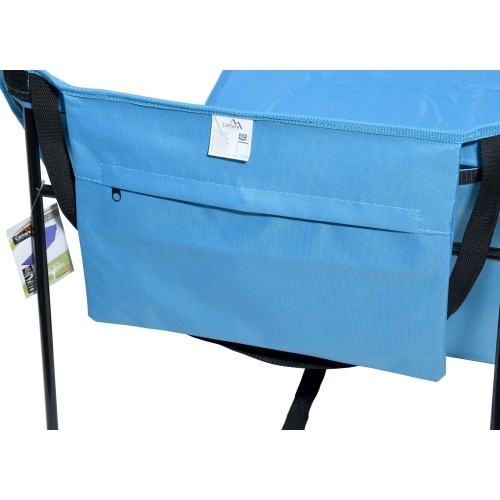 KORFU leżak niebieski