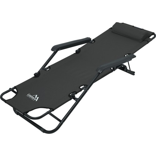 Leżak/krzesło COMFORT antracytowy