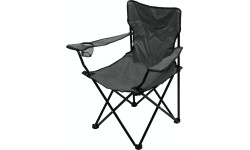 Składane krzesło kempingowe BARI szare