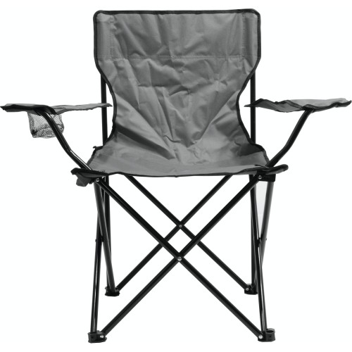 Składane krzesło kempingowe BARI szare