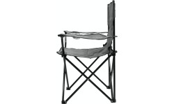 Składane krzesło kempingowe BARI szare