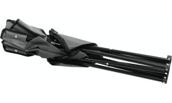 Składane krzesło kempingowe BARI szare