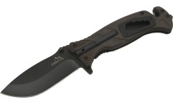 Nóż składany BLACK BLADE z blokadą bezpieczeństwa 21,7cm