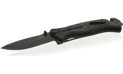 Nóż składany BLACK BLADE z blokadą bezpieczeństwa 21,7cm