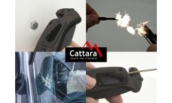 Nóż składany BLACK BLADE z blokadą bezpieczeństwa 21,7cm