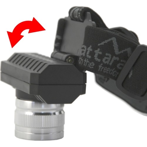 Latarka czołowa SCORPION 90lm XPE ZOOM akumulatorowa