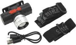 Latarka czołowa SCORPION 90lm XPE ZOOM akumulatorowa