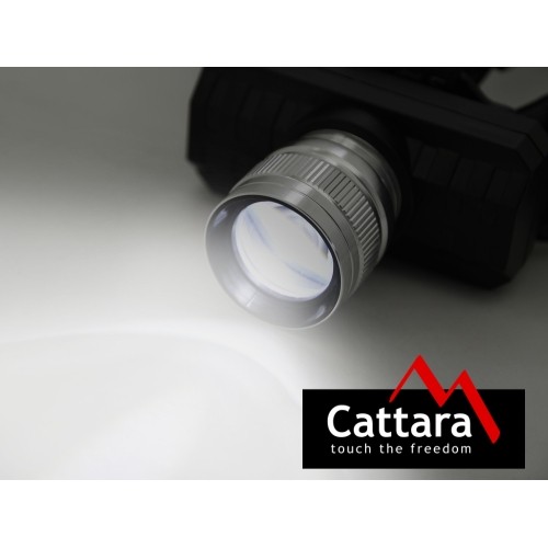 Latarka czołowa SCORPION 90lm XPE ZOOM akumulatorowa