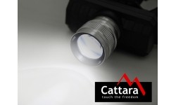 Latarka czołowa SCORPION 90lm XPE ZOOM akumulatorowa