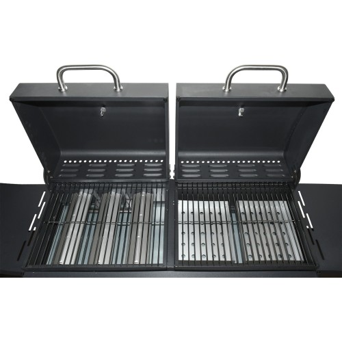Grill gazowy/węglowy COUPLE 2w1