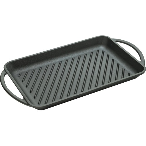 Patelnia do grillowania z uchwytami LITINA 33x21,5 cm
