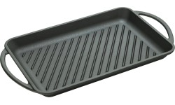 Patelnia do grillowania z uchwytami LITINA 33x21,5 cm