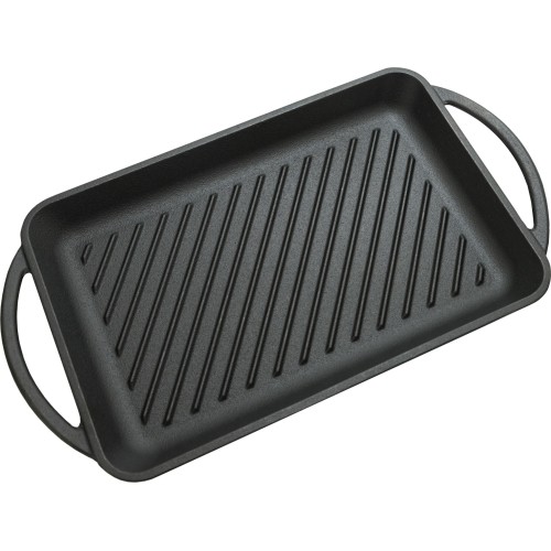 Patelnia do grillowania z uchwytami LITINA 33x21,5cm