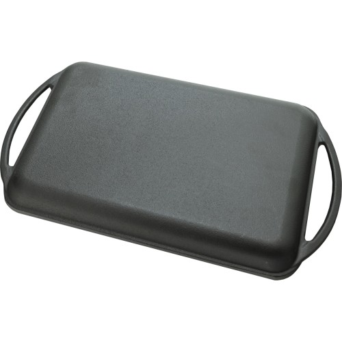 Patelnia do grillowania z uchwytami LITINA 33x21,5 cm