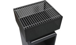 Palenisko CUBE z rusztem, 74 cm