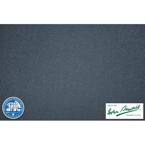 Sukno bilardowe Simonis 860, 198 cm, szare Shark Grey