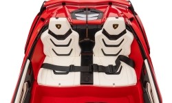 Pojazd elektryczny Lamborghini SIAN, czerwony